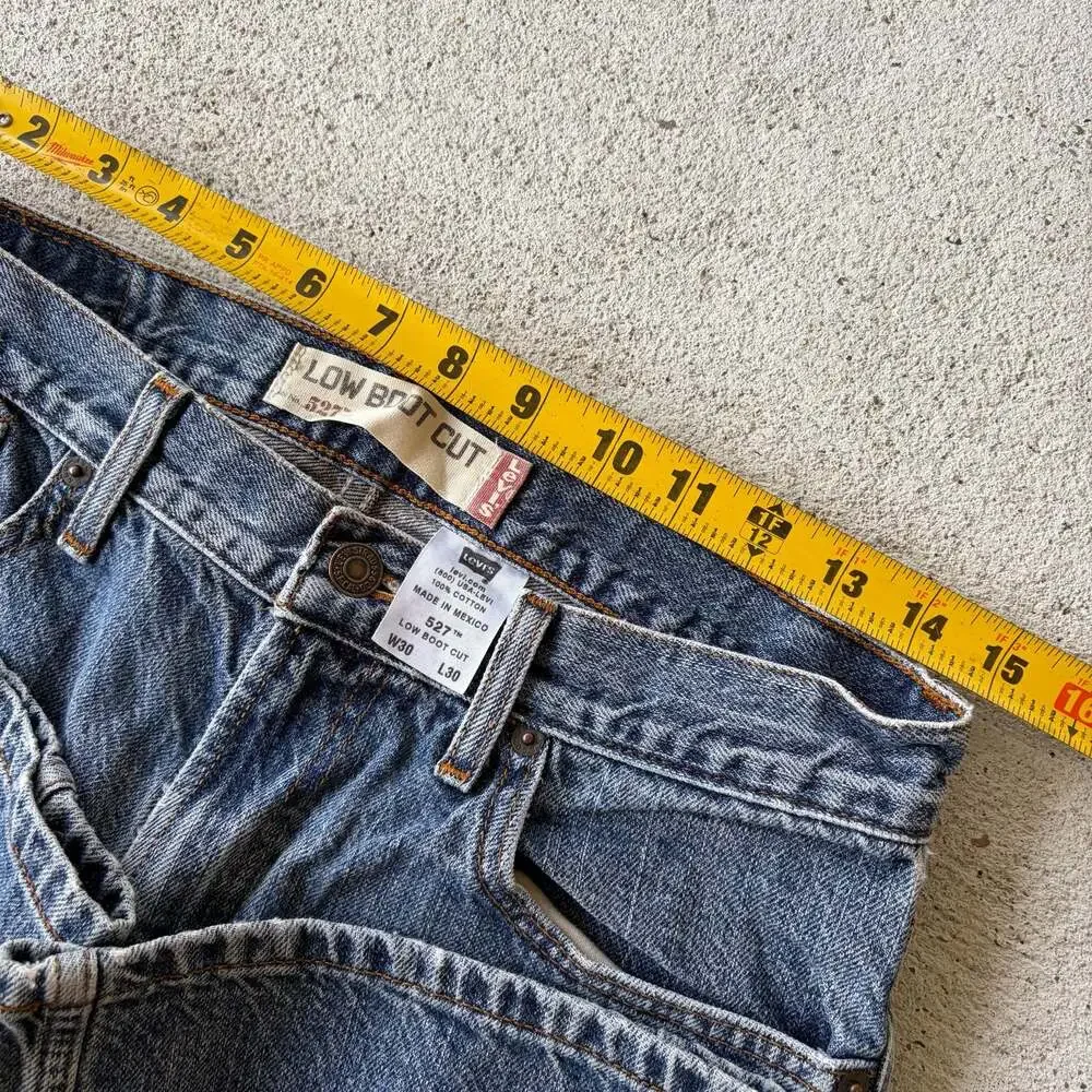 Levi's Low Boot Cut Y2K Blue Denim Jeans
